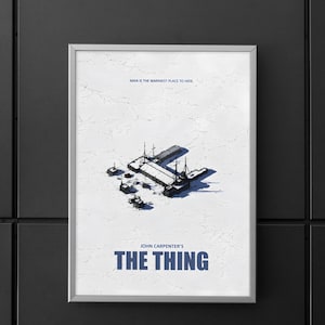 The Thing | The Thing poster | The Thing Film Poster | The Thing Movie Poster |  Poster | Wall art | Home decor | Wall decor