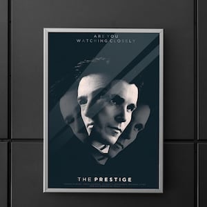 The Prestige | The Prestige Poster | The Prestige Film Posters | movie Poster | Poster | Wall art | Home decor | Wall decor