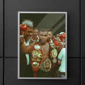 Mike Tyson | Mike Tyson Poster | Mike Tyson Iconic Poster | Boxer Poster | Poster | Wall art | Home decor | Wall decor