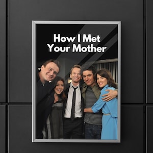 How I Met Your Mother | How I Met Your Mother poster | Serie Posters | TV Serie Posters | Poster | Wall art | Home decor | Wall decor