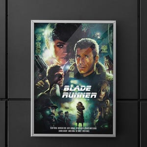 Blade Runner (1982) | Blade Runner (1982) Poster | Blade Runner (1982) Film Posters | movie Poster|Poster |Wall art |Home decor | Wall decor