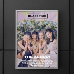 BLACKPINK | BLACKPINK poster | BLACKPINK The Album album | The Album poster | Poster | Wall art | Home decor | Wall decor