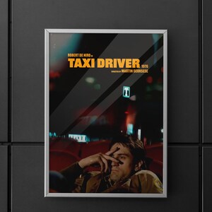 Taxi Driver (1976) Movie Poster Japanese Version | Vintage