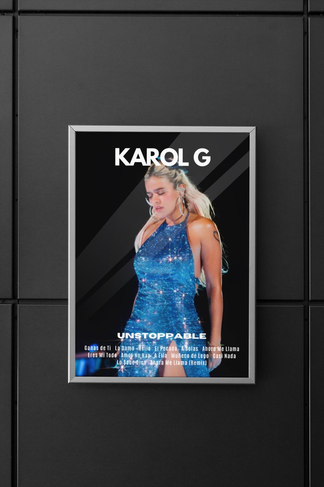 Poster | Wall Art | Home Decor | Wall Decor | Karol G | Karol G ...