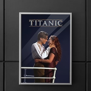 Titanic / Póster del Titanic / Pósteres de películas del Titanic / Pósteres de películas de televisión / Póster / Arte de pared / Decoración del hogar / Decoración de pared