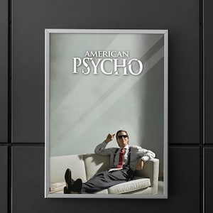 American Psycho | American Psycho Film Posters | American Psycho Poster | Poster | Wall art | Home decor | Wall decor