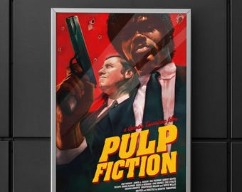 【激レア】タランティーノ [ パルプフィクション ] アートパネル Amazon.co.jp: 映画ポスター パルプフィクション Pulp Fiction