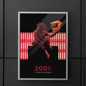 2001: A Space Odyssey | A Space Odyssey poster | A Space Odyssey Film Poster |  Poster | Wall art | Home decor |Wall decor