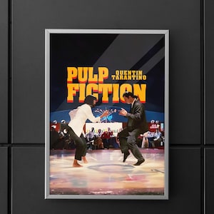 Pulp Fiction | Pulp Fiction Poster | Pulp Fiction Film Posters | movie Poster | Poster | Wall art | Home decor | Wall decor