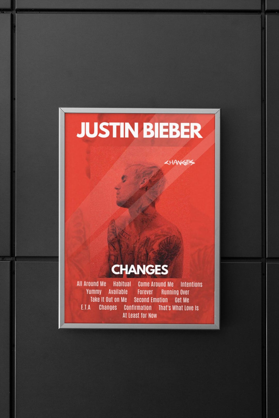 ポスター　Justin Bieber ジャスティン・ビーバー Changes 558828 Justin Bieber 