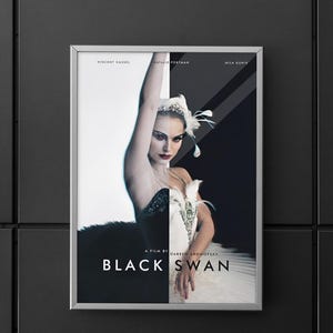 Black Swan | Black Swan Poster | Black Swan Film Poster | Black Swan Movie Poster | Wall art | Home decor |  Poster | Wall decor
