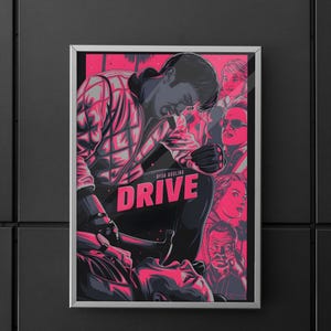 Drive (2011) |  Drive Poster |  Drive Film Posters |  Drive movie Poster | Poster | Wall art | Home decor | Wall decor