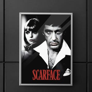 Scarface | Scarface Poster | Scarface Film Posters | movie Poster | Poster | Wall art | Home decor | Wall decor