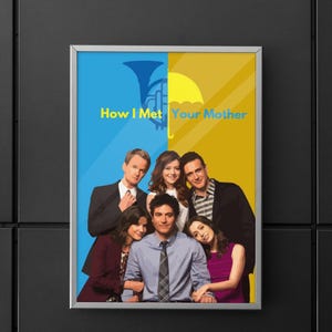 How I Met Your Mother | How I Met Your Mother poster | Serie Posters | TV Serie Posters | Poster | Wall art | Home decor | Wall decor