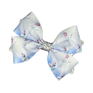 Elsa Frozen Hair Bow Toddler Hair Accessory Girl Gift