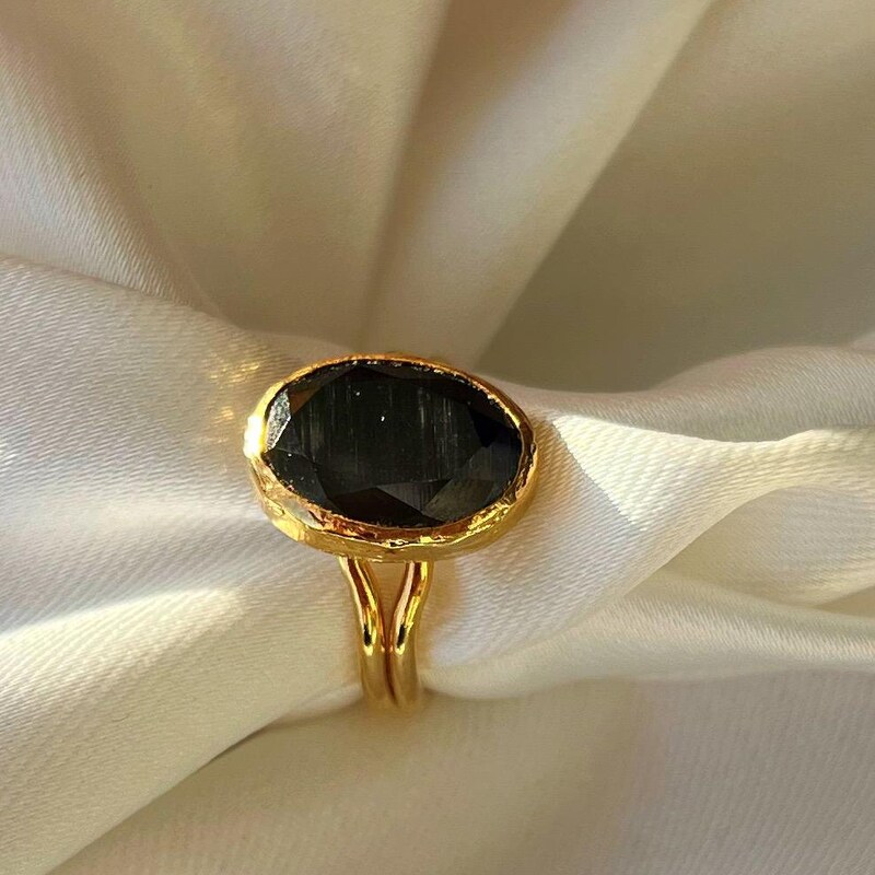 Black Ring - Etsy