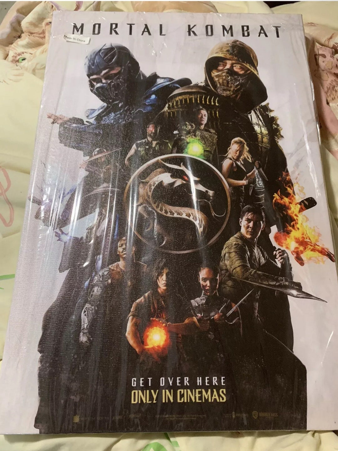 Mortal Kombat 2021 Movie Canvas Poster Art Etsy — free download