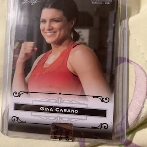 Gina Carano - Cartão Promocional Leaf National MMA 2012