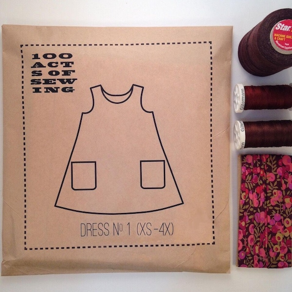 100 Acts of Sewing: Dress No. 1 - Sewing Pattern