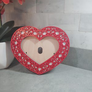 Heart Photo Frame - Great for Valentines Day Gift