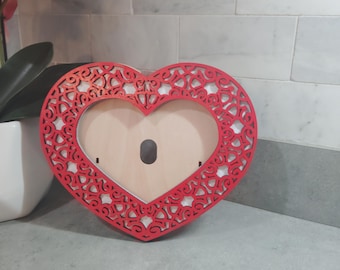 Heart Photo Frame - Great for Valentines Day Gift