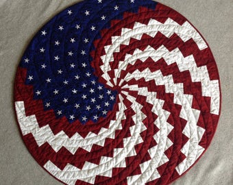 A New Spin on Old Glory Wall Quilt Kit