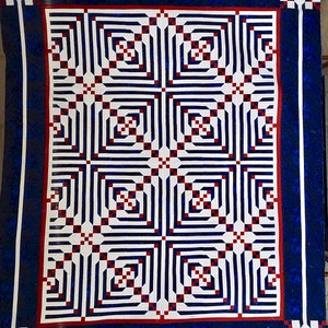 Diamonds Across Quilt Pattern