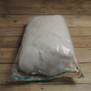 Vintage Polyester Fiberfill E-Z Stuff, Retro 12oz Bag Craft Stuffing for Pillows & Toys, Collectible Clown Packaging, Set of 2