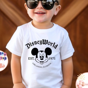 Disneyworld Kids T-Shirt, Mickey Toddler Sweatshirt, Disney Family Baby Onesie®, Mickey Mouse Toddler Shirt, Disney Gift For Kids