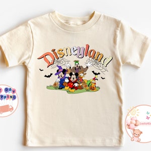Disneyland Mickey And Friends Halloween Toddler Shirt, Mickey Halloween Sweatshirt, Disney Halloween Baby Bodysuit, Halloween Kids Gift