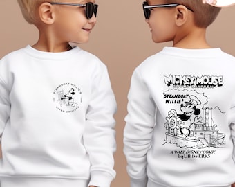 Mickey Mouse Toddler Sweatshirt, Disney Cruise Kids Shirt, Disney Family Trip Baby Bodysuit, Mickey Toddler T-Shirt, Disney Gift For Kids
