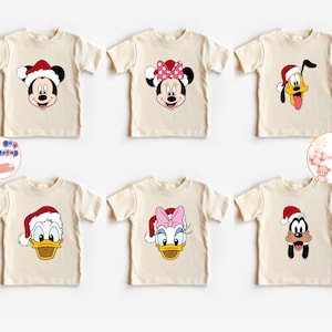 Mickey And Friends Christmas Kids Shirt, Disney Christmas Toddler Sweatshirt, Mickey Christmas Kids Shirt, Christmas Party Baby Onesie®