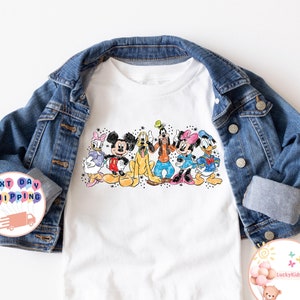 Mickey And Friends Kids T-Shirt, Disney Family Baby Bodysuit, Disney Trip Toddler Sweatshirt, Mickey Toddler Tee, Disney Vacation Gift
