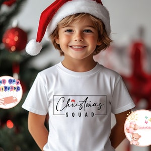 Christmas Squad Toddler Shirt, Christmas Party Baby Bodysuit, Christmas Family Kids Shirt, Merry Christmas Sweatshirt, Christmas Gift