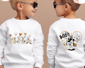 Mickey And Friends Boo Kids T-Shirt, Disney Mummy Toddler Sweatshirt, Spooky Mickey Balloons Baby Onesie®, Disney Halloween Party Shirt