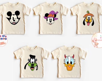Mickey And Friends Halloween Kids Shirt, Spooky Season Toddler Sweatshirt, Disney Halloween Baby Onesie®, Mickey Spooky Tee, Halloween Gift
