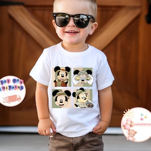 Mickey Mouse Safari Kids T-Shirt, Disney Animal Kingdom Toddler Sweatshirt, Disney Safari Baby Onesie®, Disney Trip Shirt, Kids Mickey Shirt