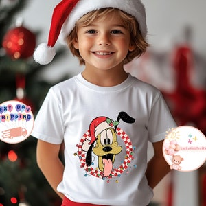 Mickey And Friends Toddler Shirt, Mickey And Minnie, Donald And Daisy, Goofy And Pluto, Disney Christmas Baby Bodysuit, Disney Family Shirt