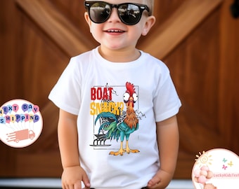 Boat Snack Hei Hei Kids T-Shirt, Hei Hei Moana Toddler Sweatshirt, Moana Friends Baby Onesie®, Disney Moana Shirt, Disney Family Shirt