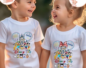 Mickey And Friends Disney Trip 2026 Toddler Shirt, Disney Family Kids Shirt, Disney Trip Baby Bodysuit, Mickey Sweatshirt, Disney Gift Shirt