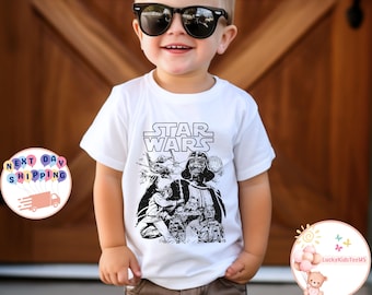 Disney Star Wars Kids T-Shirt, Darth Vader Toddler Sweatshirt, Galaxy's Edge Baby Onesie®, Star Wars Stormtrooper Shirt, Disney Family Shirt