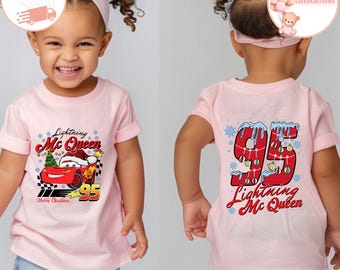 Lightning Mcqueen Christmas Toddler Sweatshirt, Merry Christmas