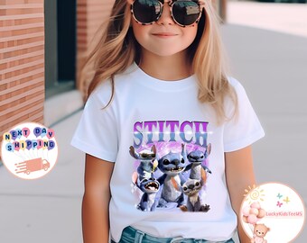 Disney Stitch Kids T-Shirt, Stitch Toddler Sweatshirt, Disney Family Vacation Baby Onesie®, Girls Stitch Shirt, Disney Trip Shirt