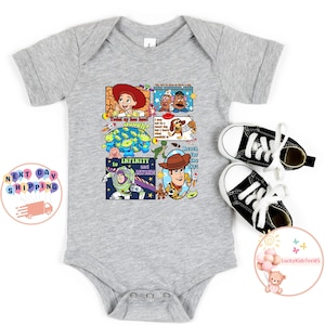 Disney Toy Story Kids T-Shirt, Toy Story Characters Toddler Sweatshirt, Disney Friends Baby Onesie® imagen 3
