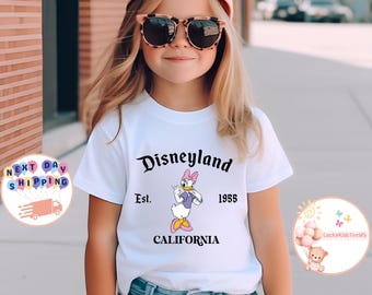 Disneyland Est. 1955 Toddler Shirts, Mickey and Friends Kids Shirt, Disneyland Trip Sweatshirt, Mickey Minnie Donald Daisy Goofy Pluto