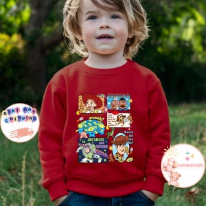 Disney Toy Story Kids T-Shirt, Toy Story Characters Toddler Sweatshirt, Disney Friends Baby Onesie® imagen 2