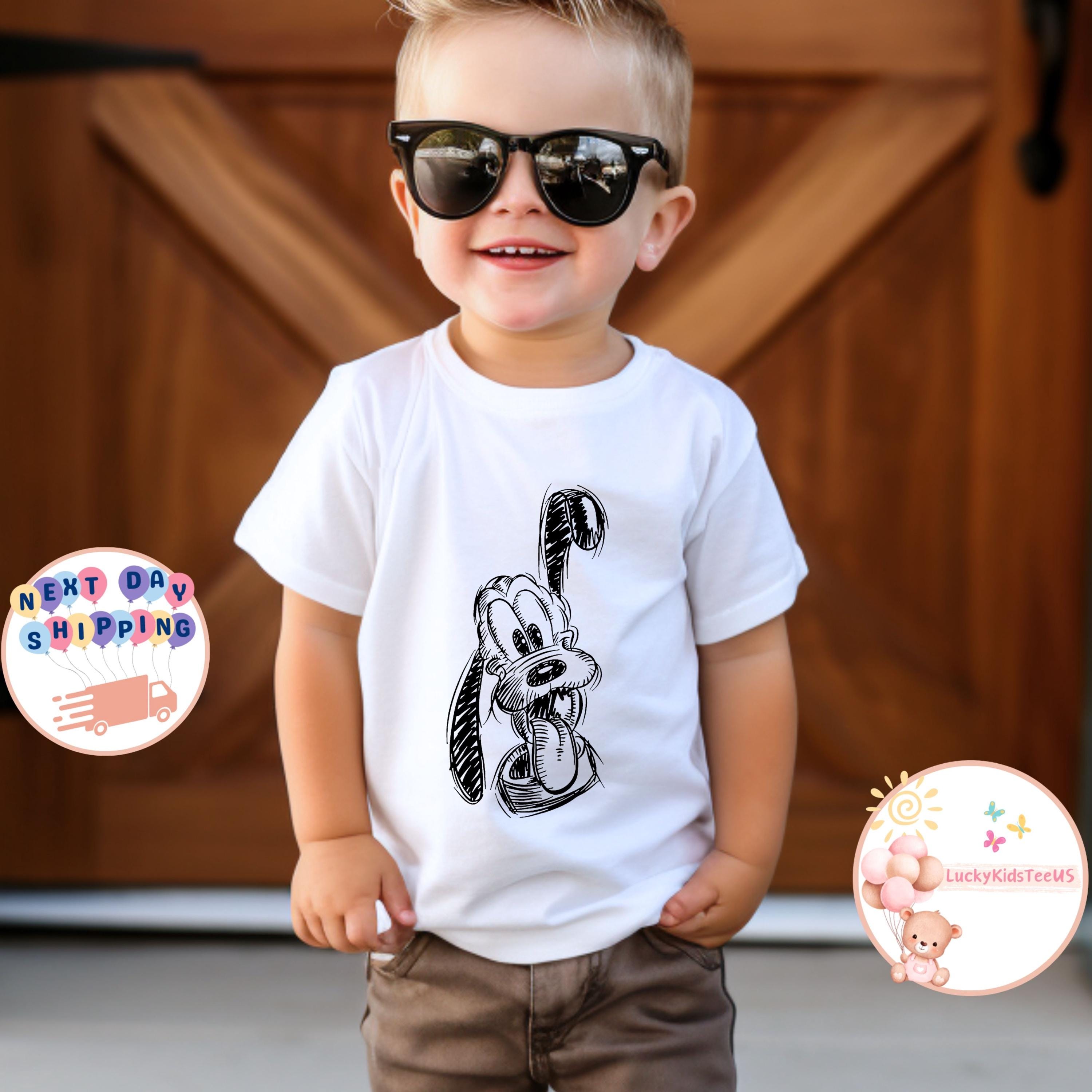 Pluto Sketch Kids T-Shirt, Disney Pluto Baby Onesie®, Mickey And Friends Toddler Sweatshirt, Disneyland Family Vacation Shirt, Disney Gift