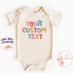 Your Custom Text Kids T-Shirt, Custom Baby Onesie®, Personalized Toddler Sweatshirt, Your Text Shirt, Toddler Name Shirt, Personalized Gift