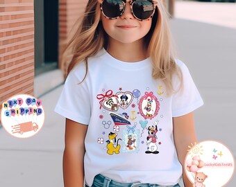 Disney Cruise Line Kids T-Shirt, Disney Coquette Bow Toddler Sweatshirt, Mickey And Friends Baby Onesie®, Disney Family Vacation Shirt