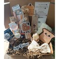 Personalized Blind Date with a Book Gift Box–Hygge Mystery Box with Handmade Accessories,Cozy Socks, High-Rated Romance Novel & More!